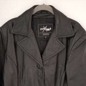 Woman's Leather Coat